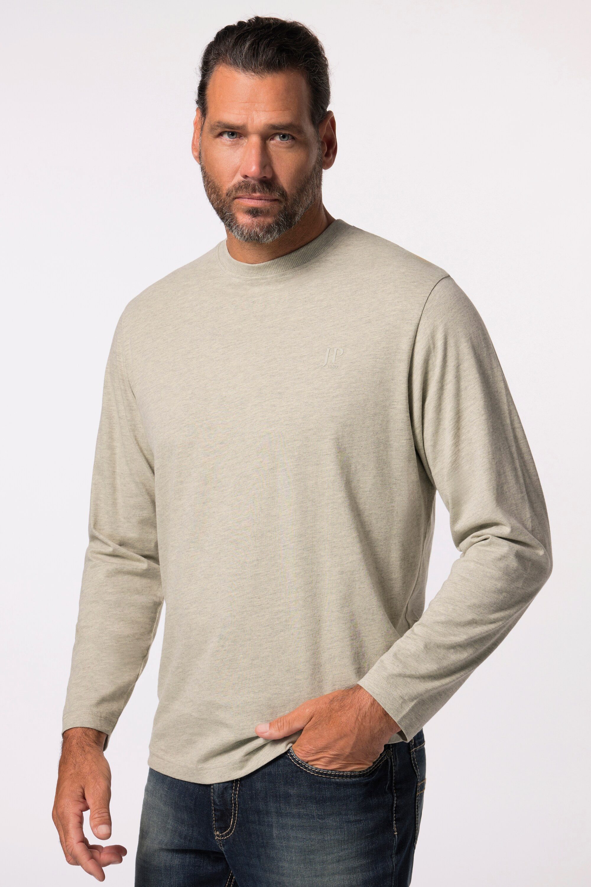 JP1880 T-Shirt Langarmshirt Basic OEKO-TEX