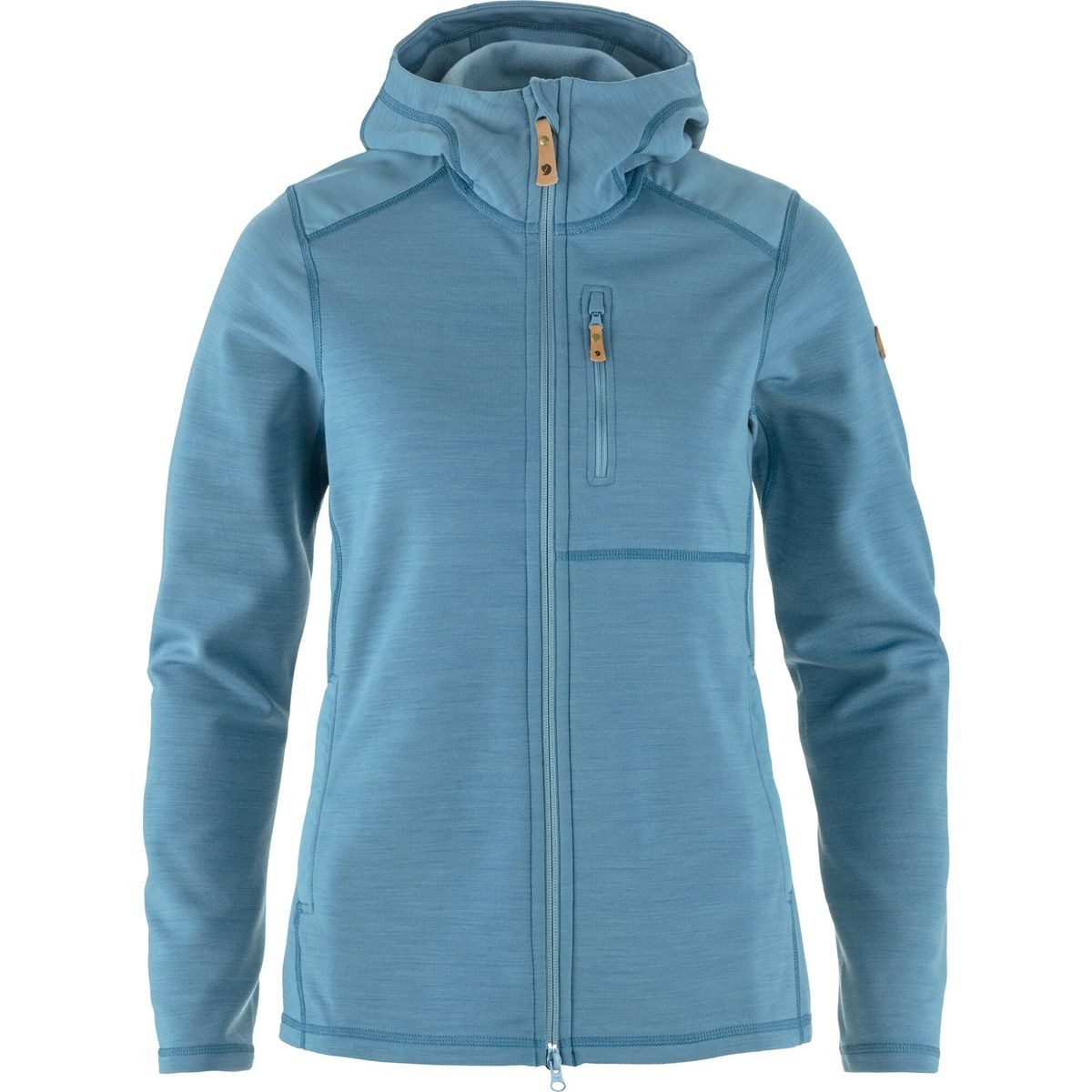 Fjällräven Fleecejacke Keb Fleece Hoodie W Vielseitiger Damen-Fleece-Hoodie, ideal als isolierende
