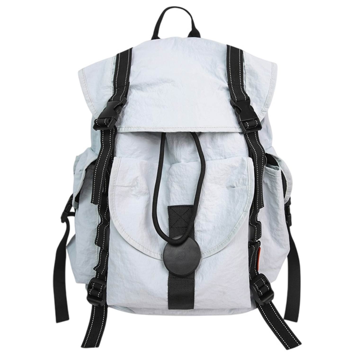 Refttenw Freizeitrucksack Reiserucksack 16 Zoll Rucksack mit Kordelzug-Klappe, Wasserabweisend, Leicht, Wanderrucksack, Outdoor, Business, Freizeit