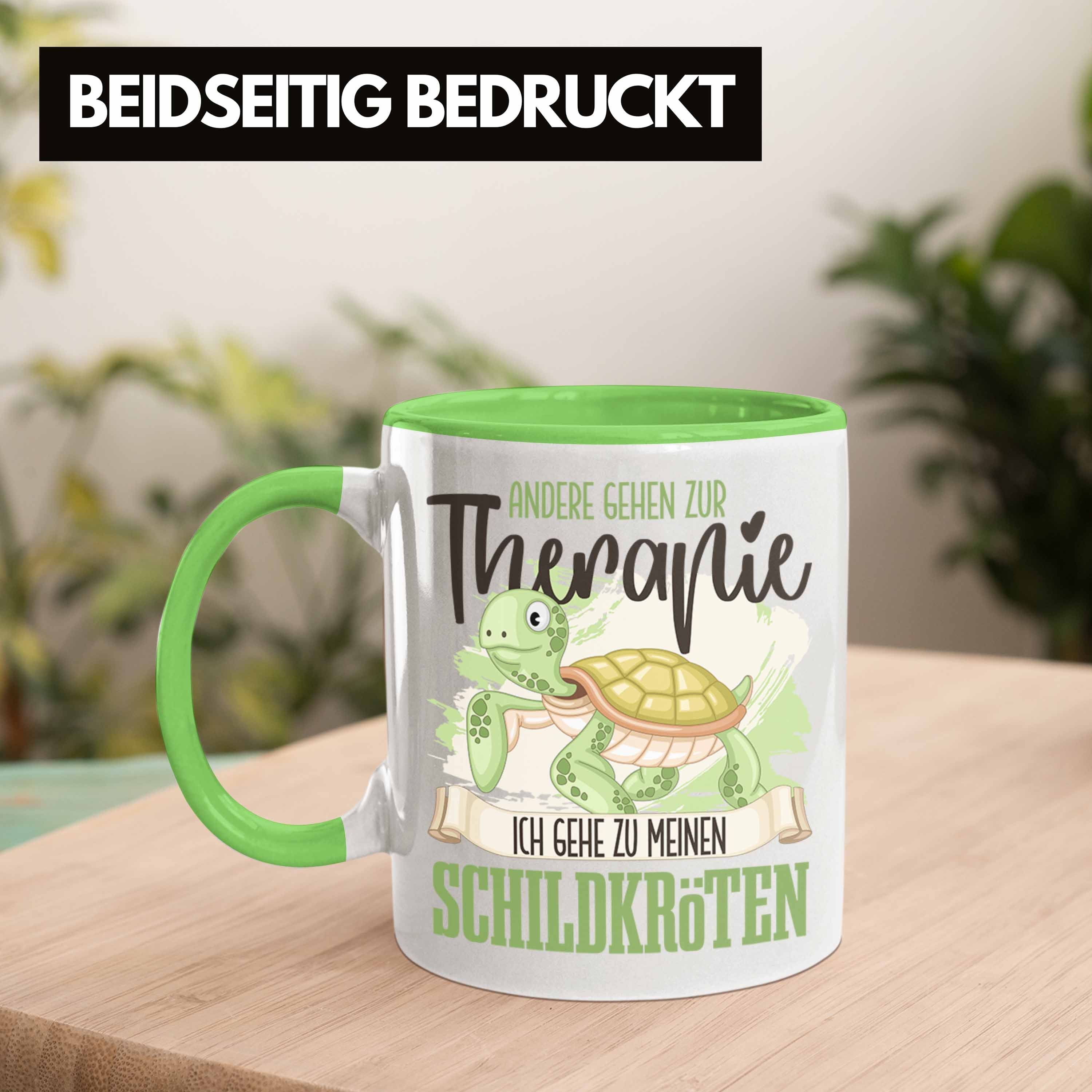 Schildkröten Schildkröten Tasse - The Tasse für Geschenk Grün Trendation Besitzer Trendation