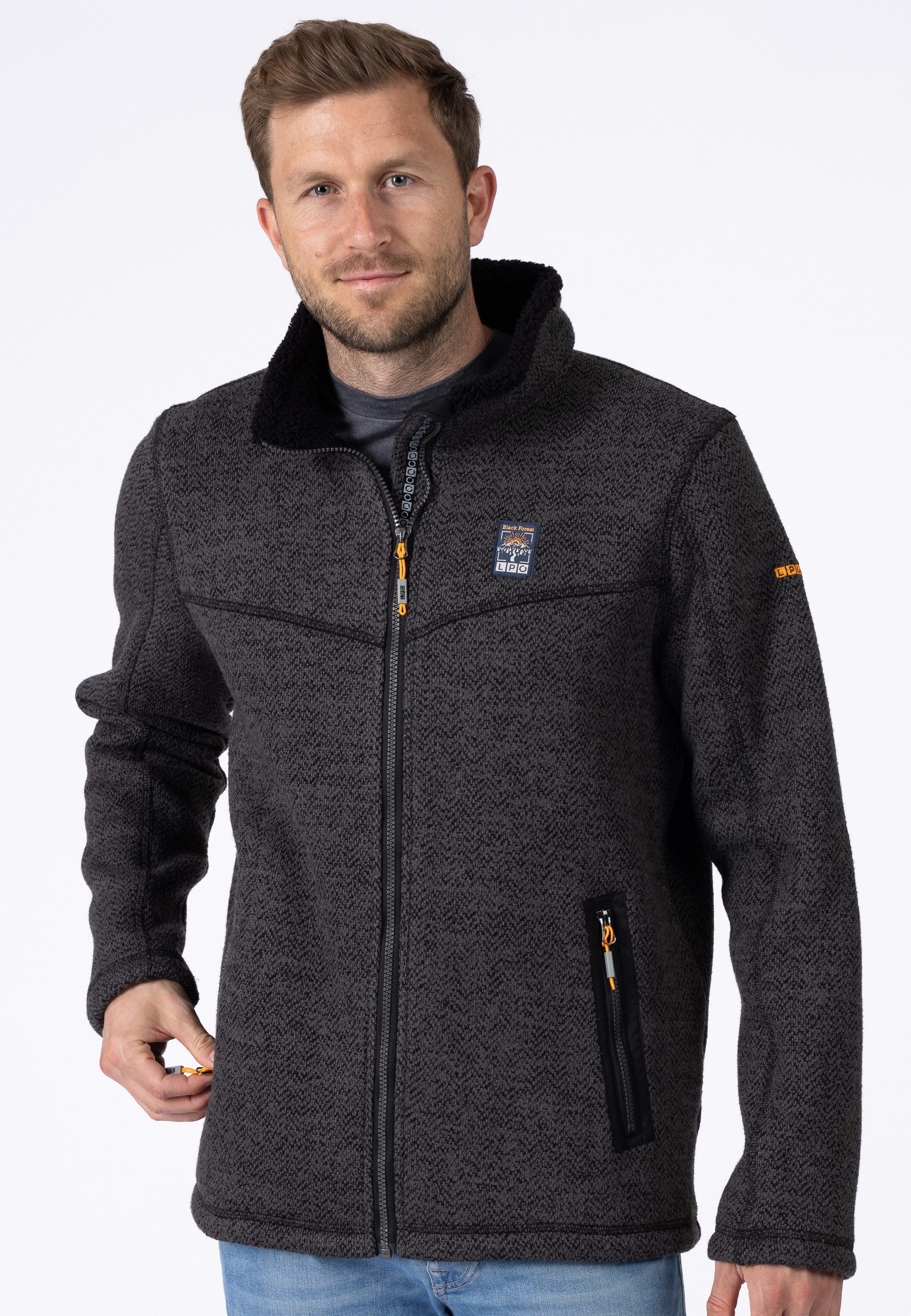 DEPROC Active Fleecejacke JAMES CS Strickfleecejacke, günstig online kaufen