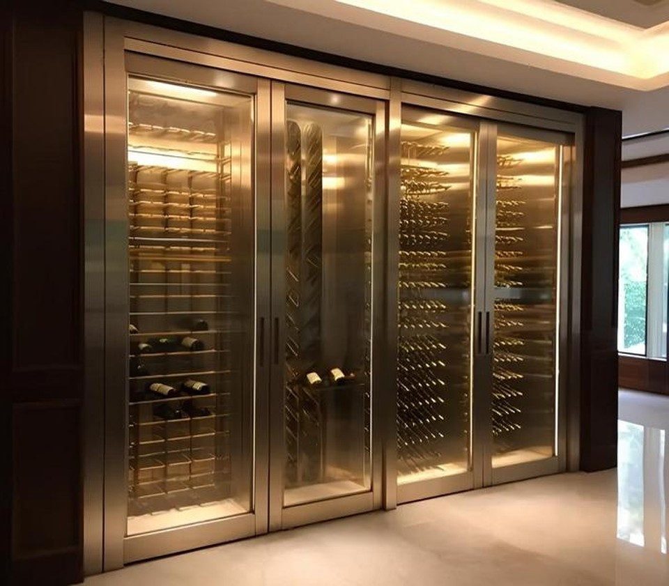 Xlmoebel Weinschrank Weinkühlschrank Weinlagerkühler Weinschrank Weinkühler Made in Europa
