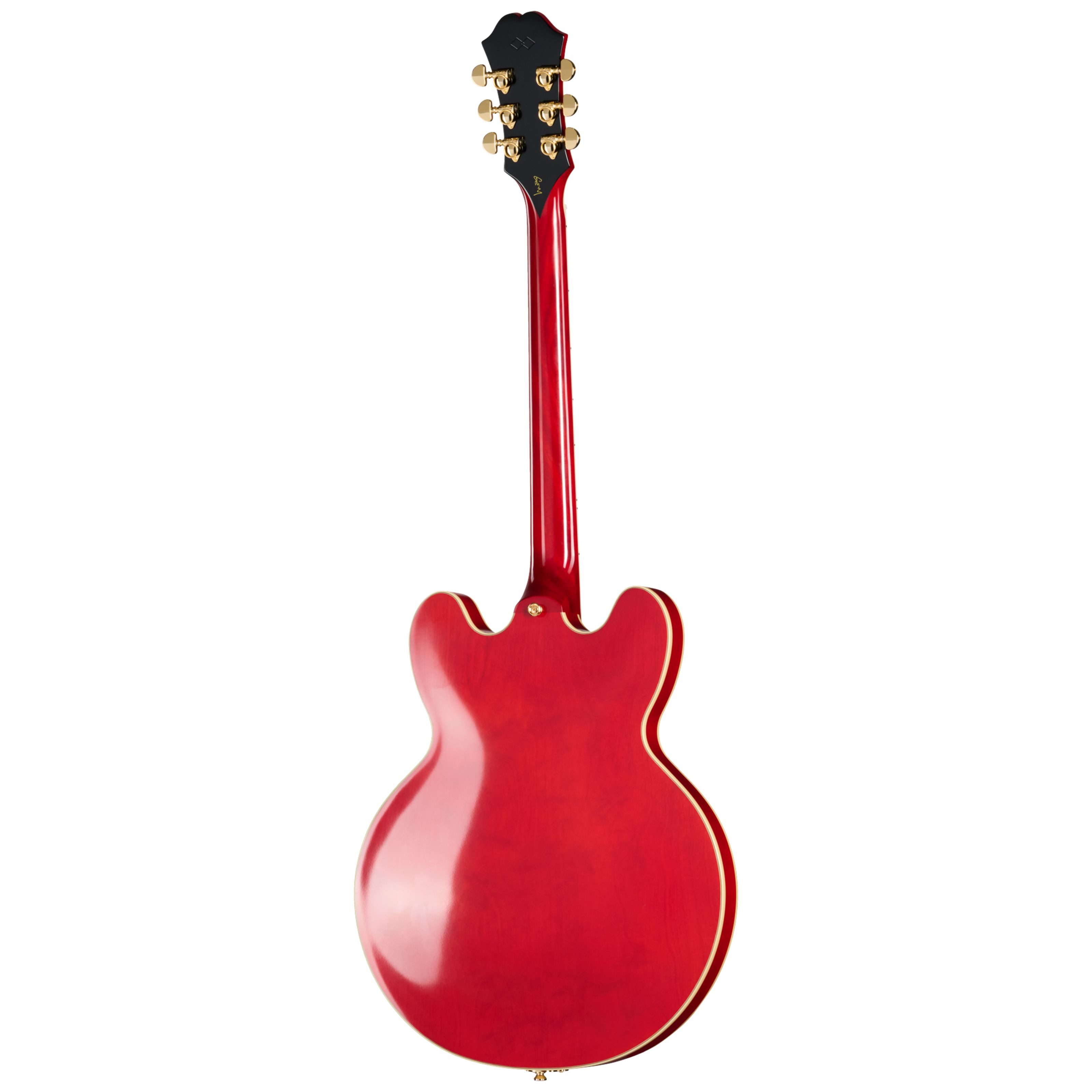 Epiphone E-Gitarre, E-Gitarren, Andere Modelle, Masterbilt Gem Archer Sheraton Cherry Red - E-Gitarre