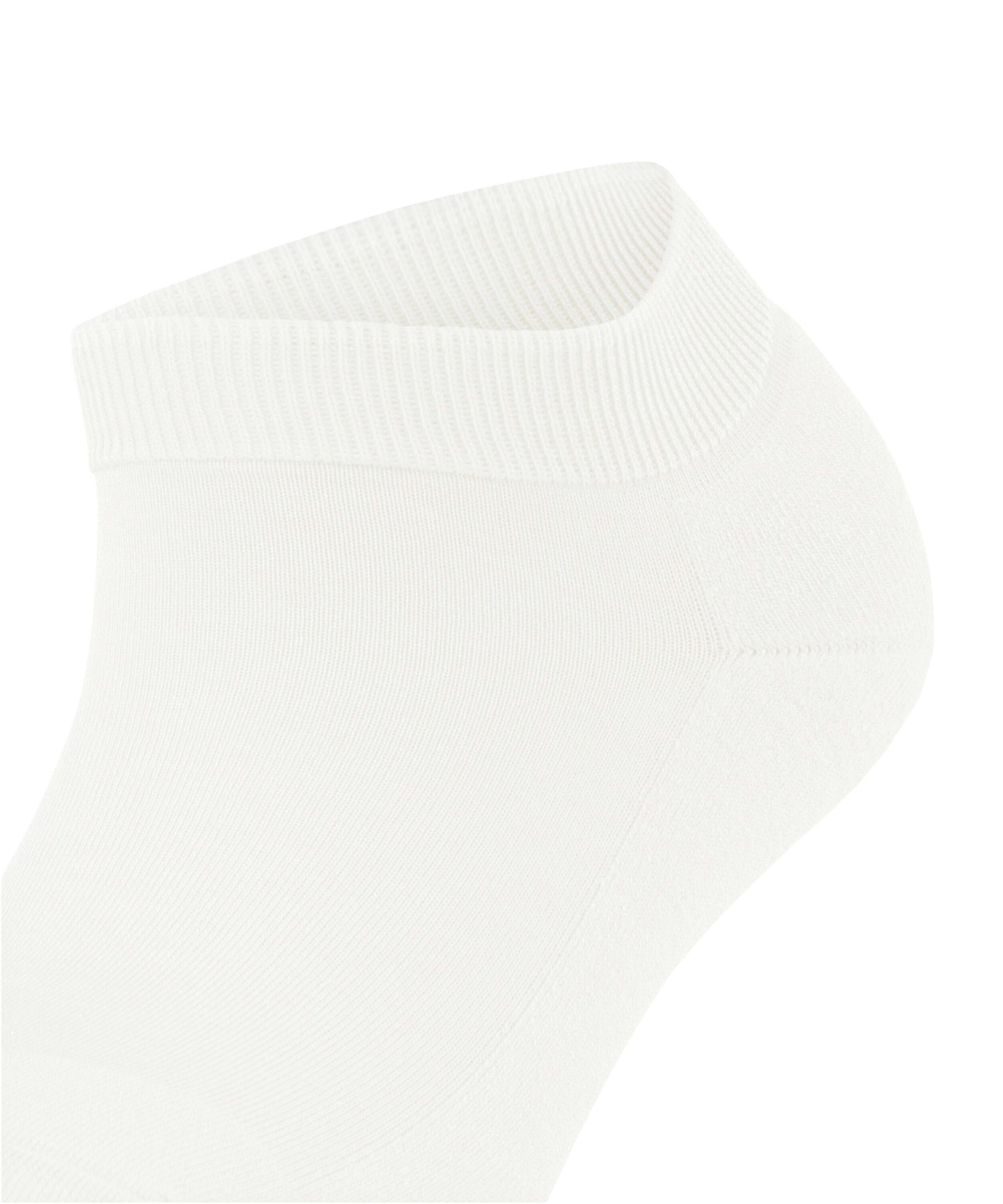Sneakersocken aus FALKE off-white (2040) Wolle-Lyocell Mischung klimaregulierender (1-Paar) ClimaWool