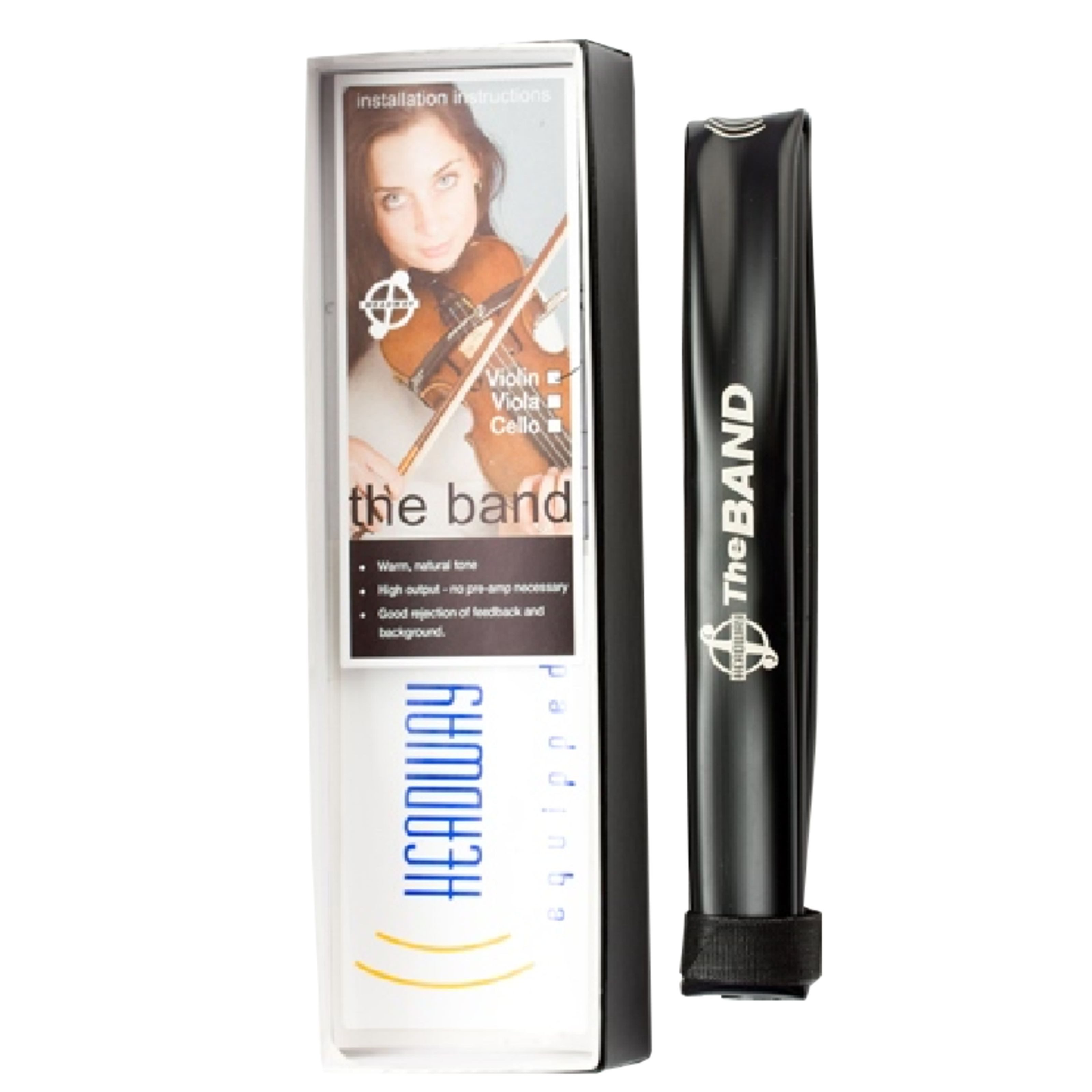 HEADWAY Tonabnehmer, (Zubehör für Streichinstrumente, Tonabnehmer), The Band Violin Pickup - Tonabnehmer