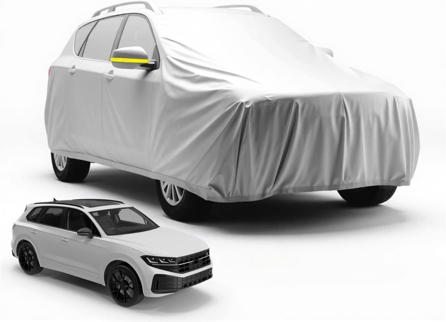 OwnWheel Autoplane SUV Wasserdichte Autoschutzhülle 490x190x180cm für Schutz & Abdeckung (Packung, 1-St)