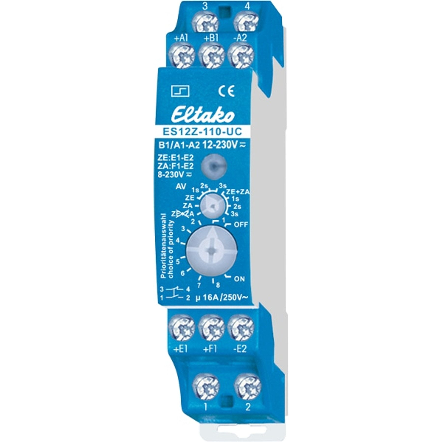 Eltako Stromstoßschalter ELTAKO Stromstoßschalter ES12Z-100-8, 230VUC, 10A, 1S, 1Ö