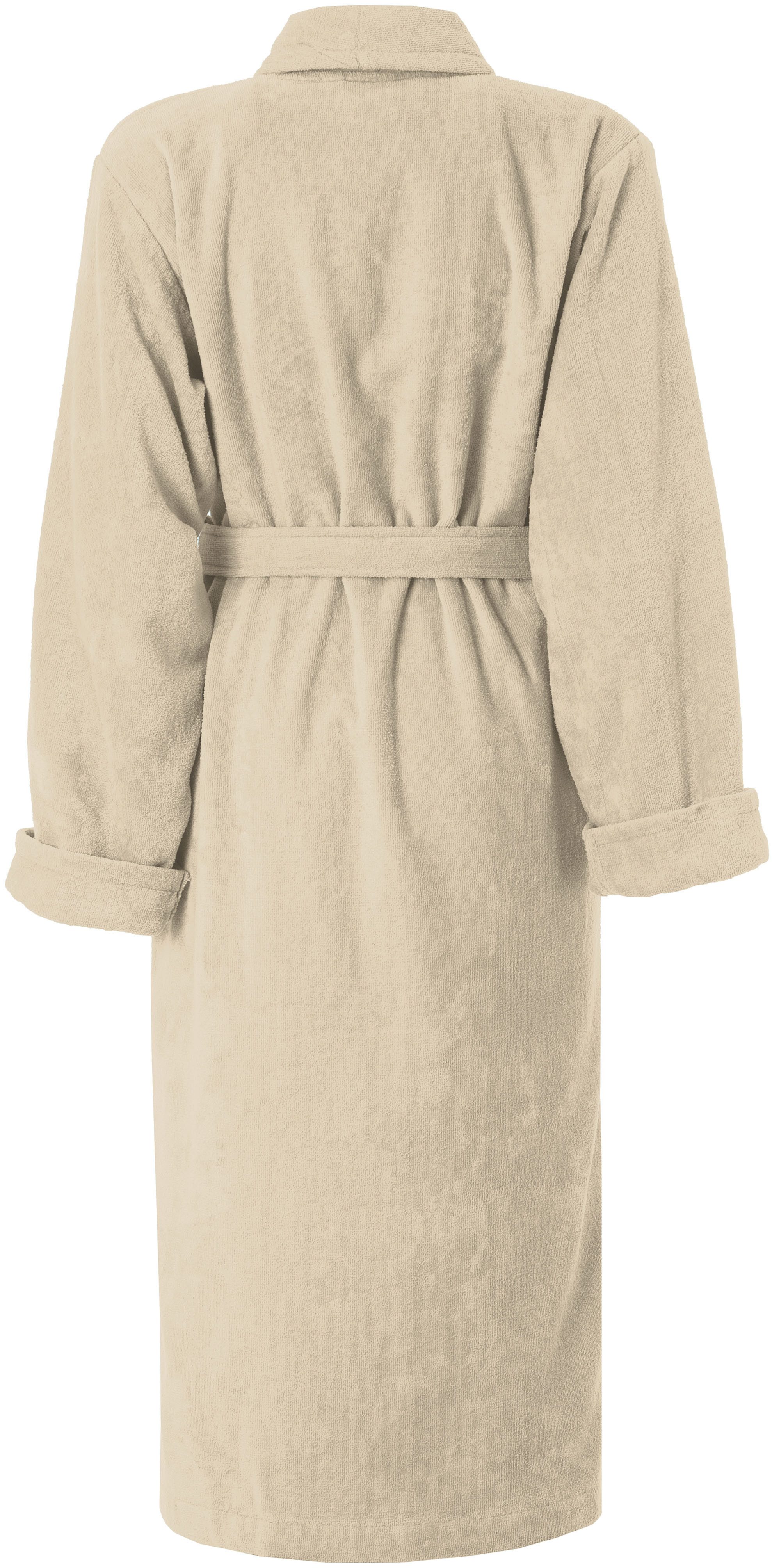 Seahorse Bademantel Seahorse Pure Unisex, Langform, Velours, Schalkragen, G günstig online kaufen