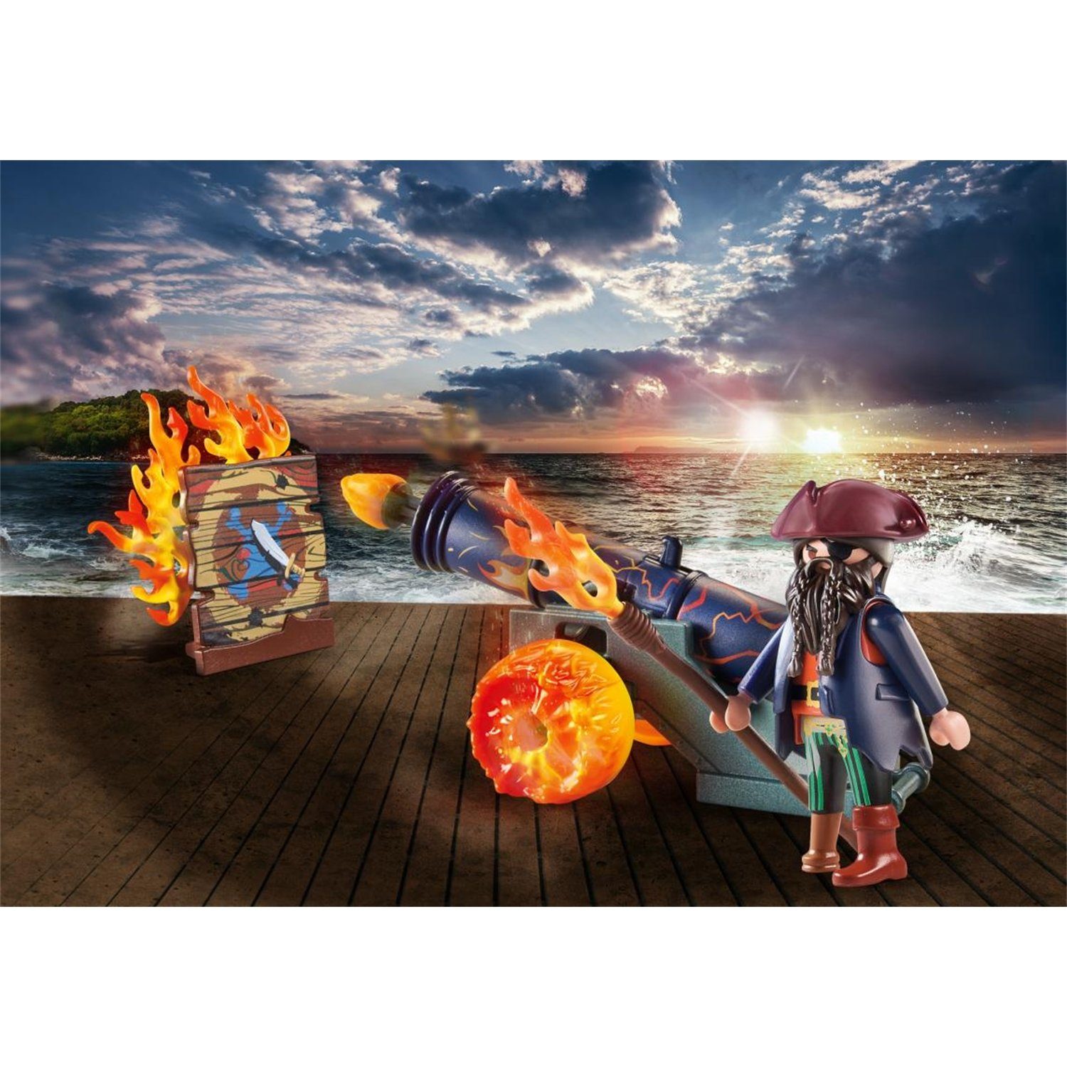Playmobil® 71189 Pirat mit Kanone Konstruktions-Spielset günstig online kaufen