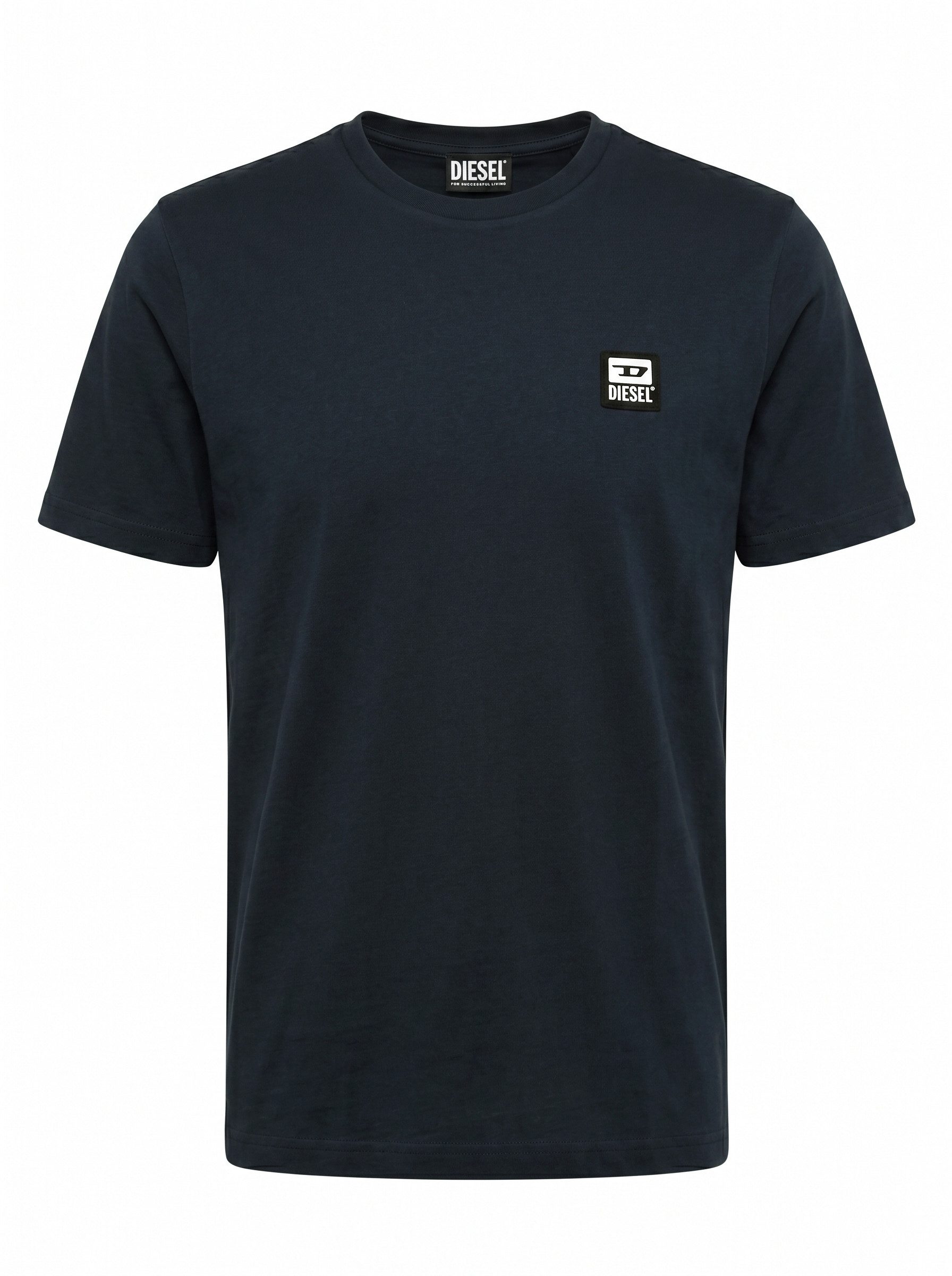 Diesel Rundhalsshirt Regular Fit Logo Shirt - T-JUST-K30