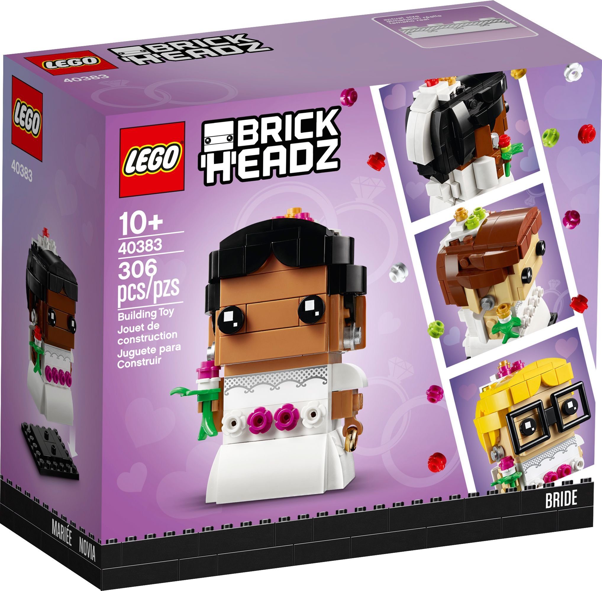 LEGO® LEGO® BrickHeadz 40383 Braut Konstruktionsspielsteine günstig online kaufen