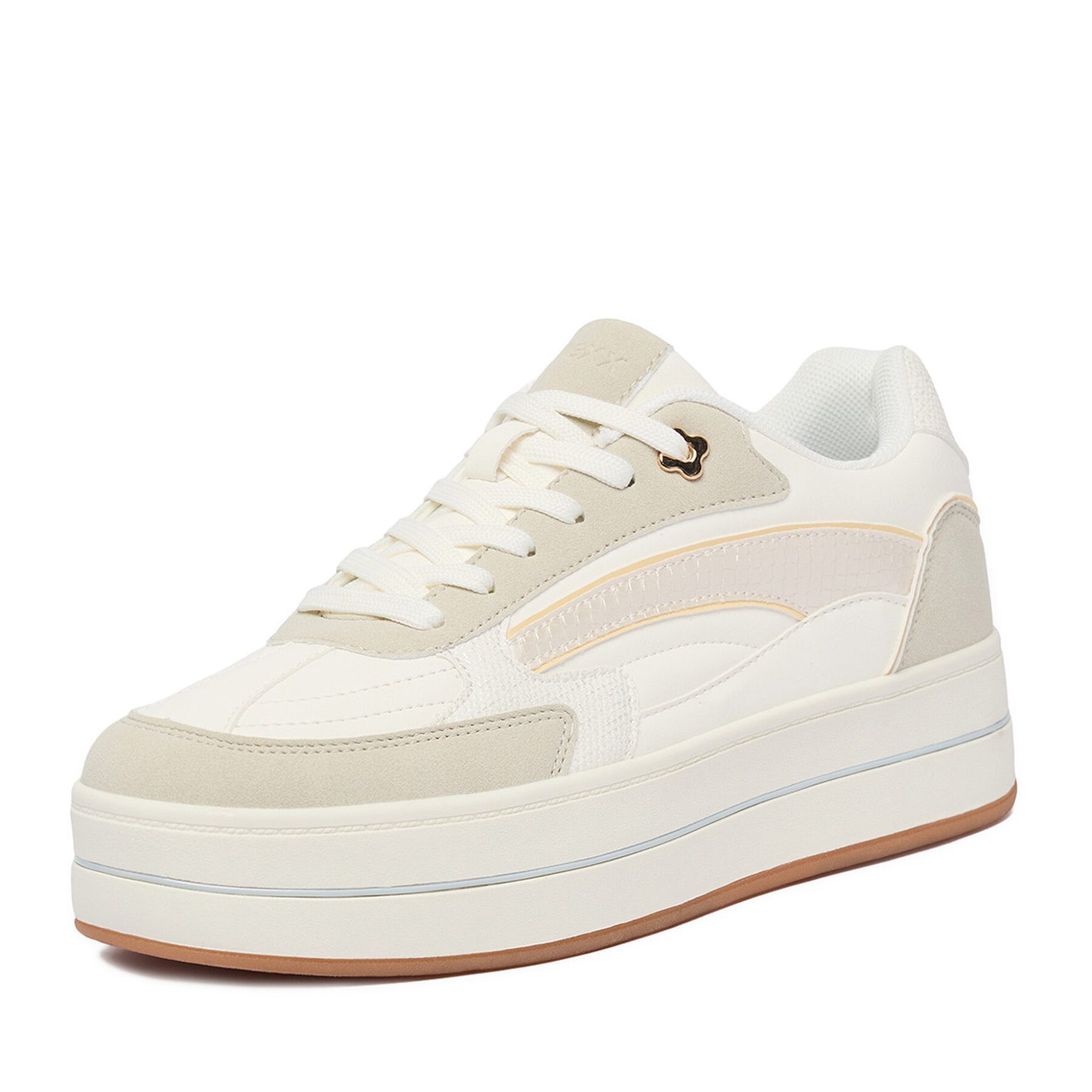 Mexx Mexx Damen-Sneaker Creme Sneaker