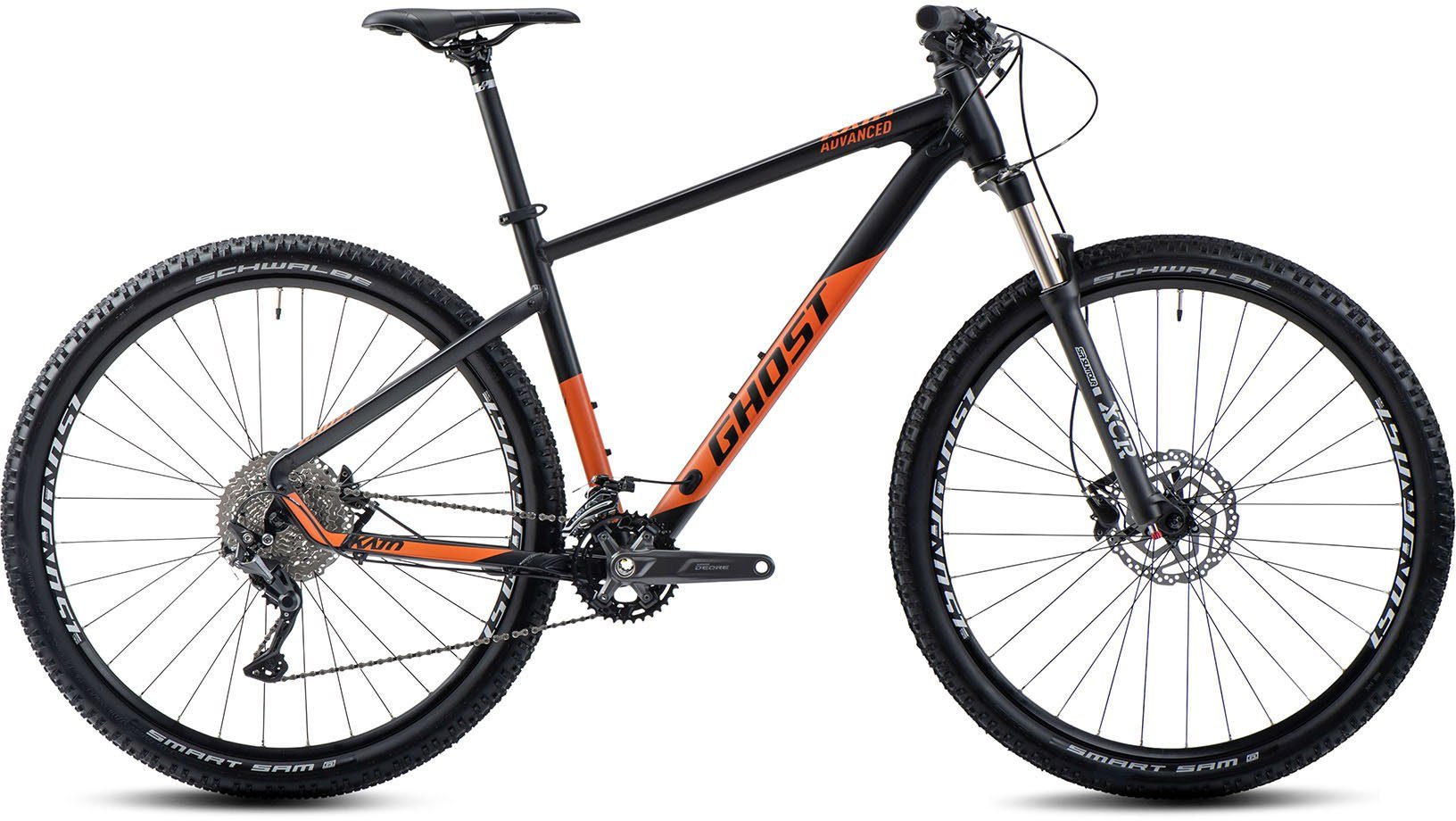 Ghost Mountainbike Kato Advanced 27.5 AL, 10 Gang microSHIFT Adventix Schaltwerk, Kettenschaltung, für Damen und Herren, Kettenschaltung