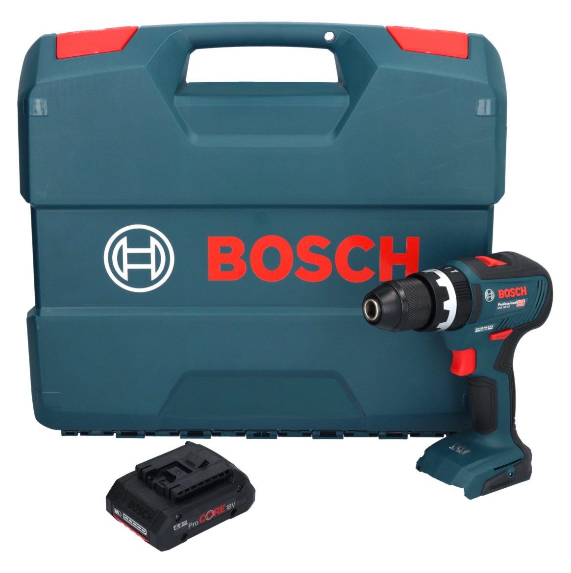 Bosch Professional Akku-Schlagbohrschrauber GSB 18V-55 Professional Akku Schlagbohrschrauber 18 V 55 Nm Brushless