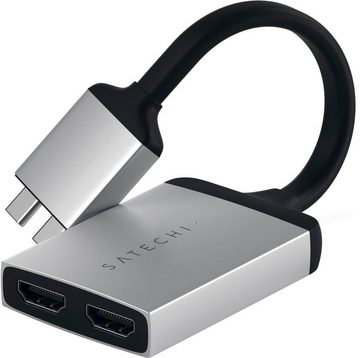 Satechi Type-C Dual zu HDMI DUAL 4K 60Hz USB-Adapter HDMI zu USB Typ C