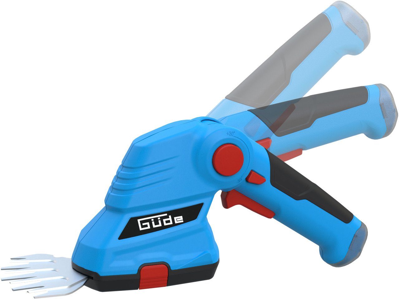 Güde Grasscherenblatt Güde Gras-& Strauchschere GPS 7.2V-1.5 LI-ION, 9, Mit Akku + Ladegerät