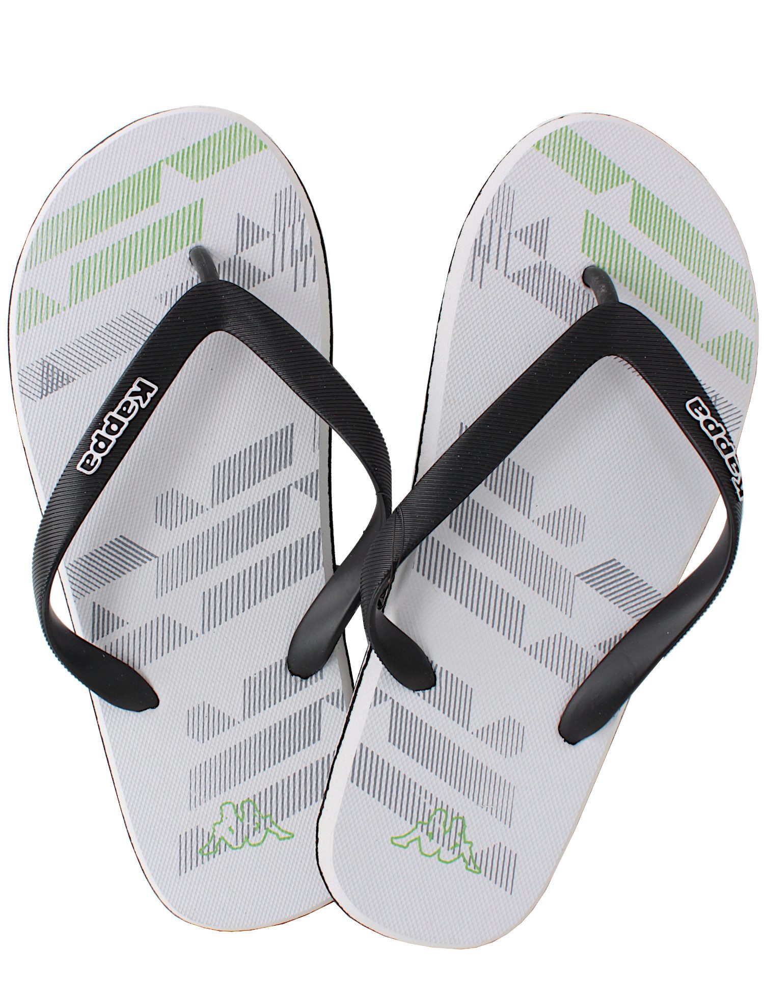 Kappa Zehensandale Logo Maceo 2 Flip Slip On Zehentrenner Wasserfreundlich, elastisch und federleicht