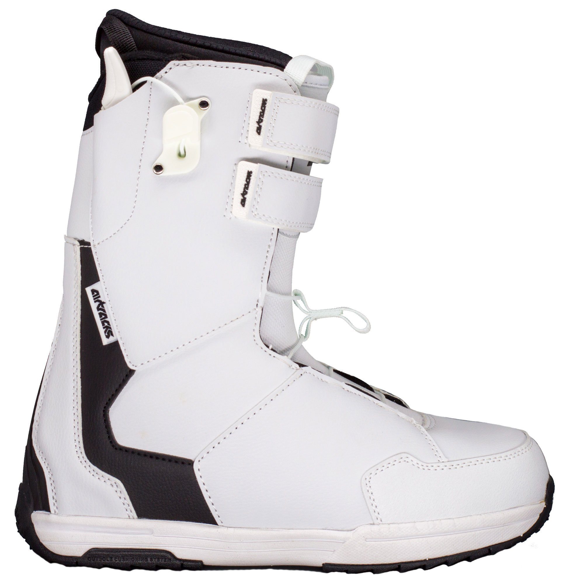 Airtracks Damen Snowboard Boots MASTER White QL Snowboardboots (Premium Schnellschnürsystem, All Mountain, Freeride, Freestyle Mod. 2025) wasserdicht