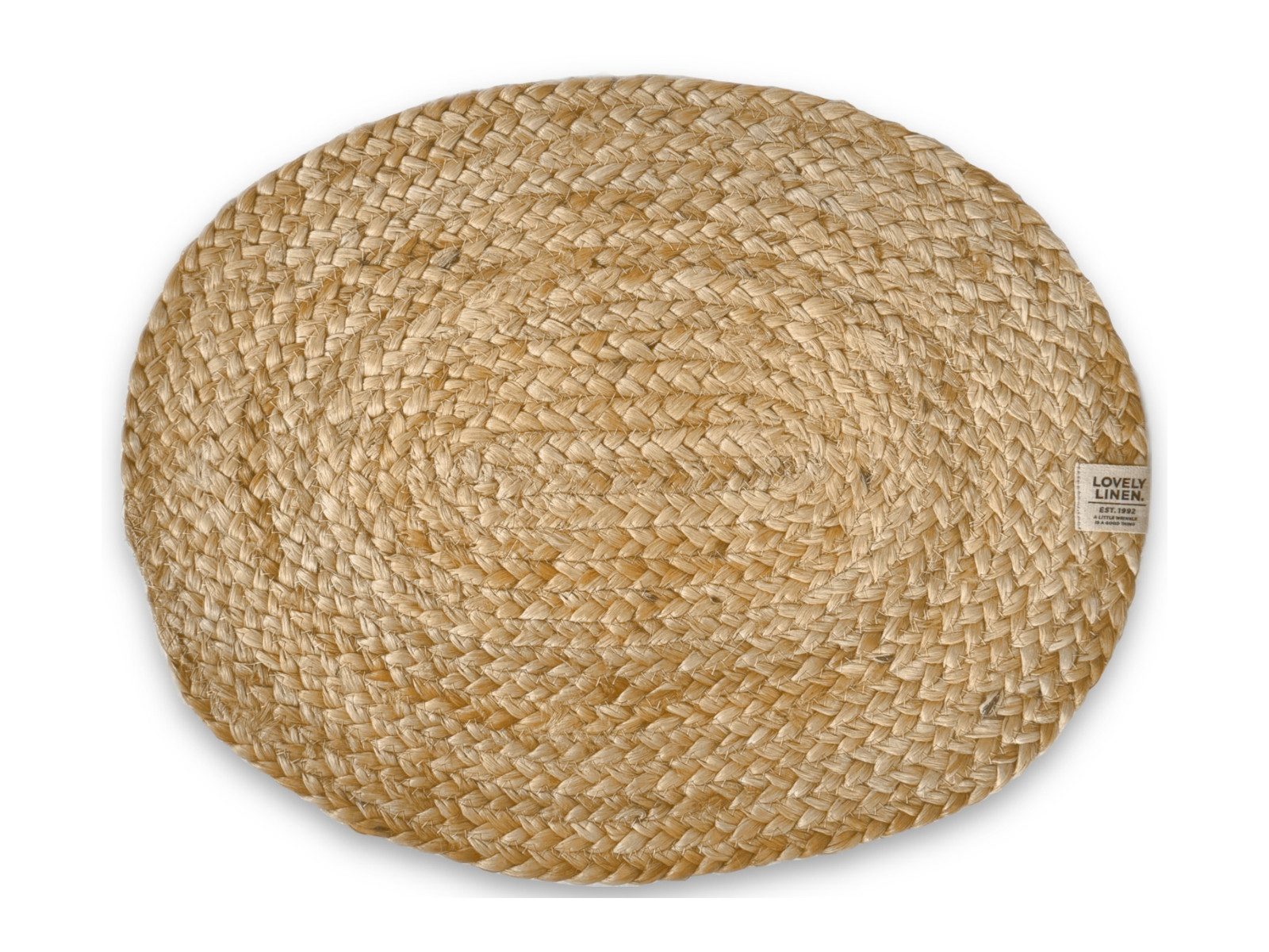Lovely Linen Platzset Breezy Tischset Jute natural beige 35x45cm