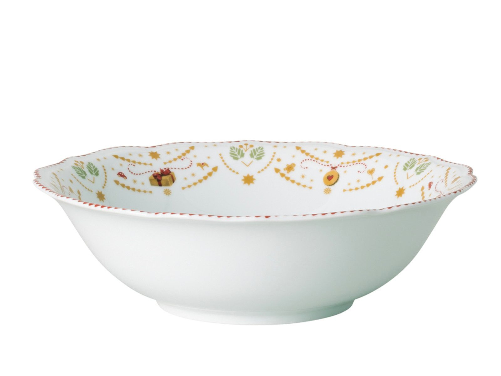 Hutschenreuther Schale Christmas Love Bowl 23cm, Porzellan, (Schalen & Schüsseln)