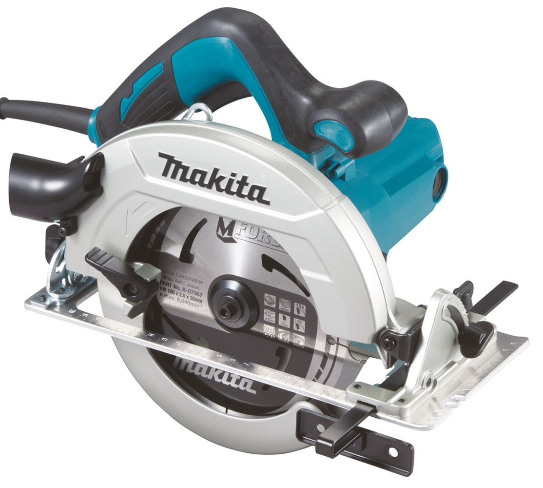 Makita Handkreissäge »HS7611« 1.600 W, 65 mm, 5.500 min- ¹, Leistungsfähige Handkreissäge für den professionellen Einsatz