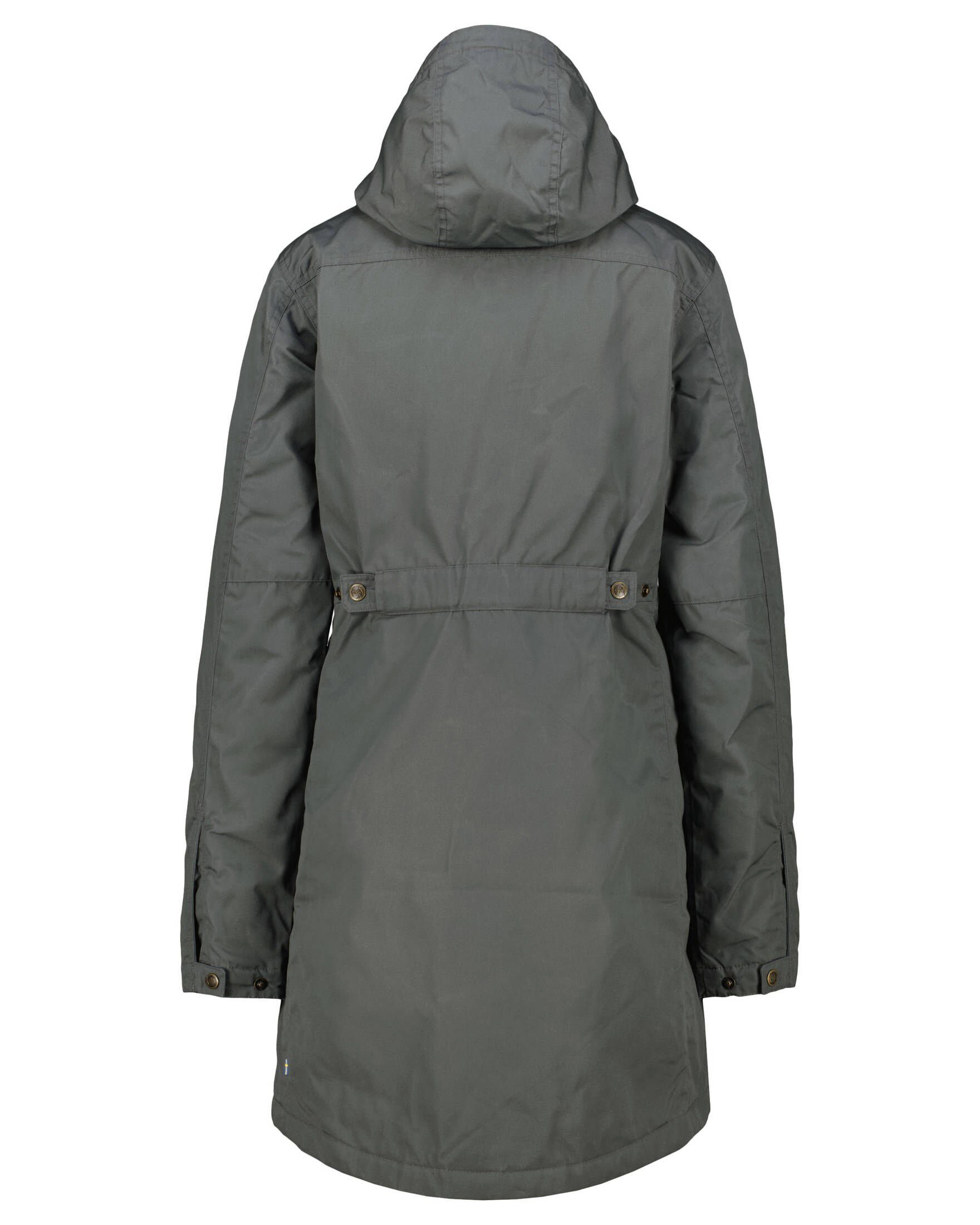 (230) PARKA Damen Fjällräven mittelgrau KIRUNA Jacke (1-St) Parka