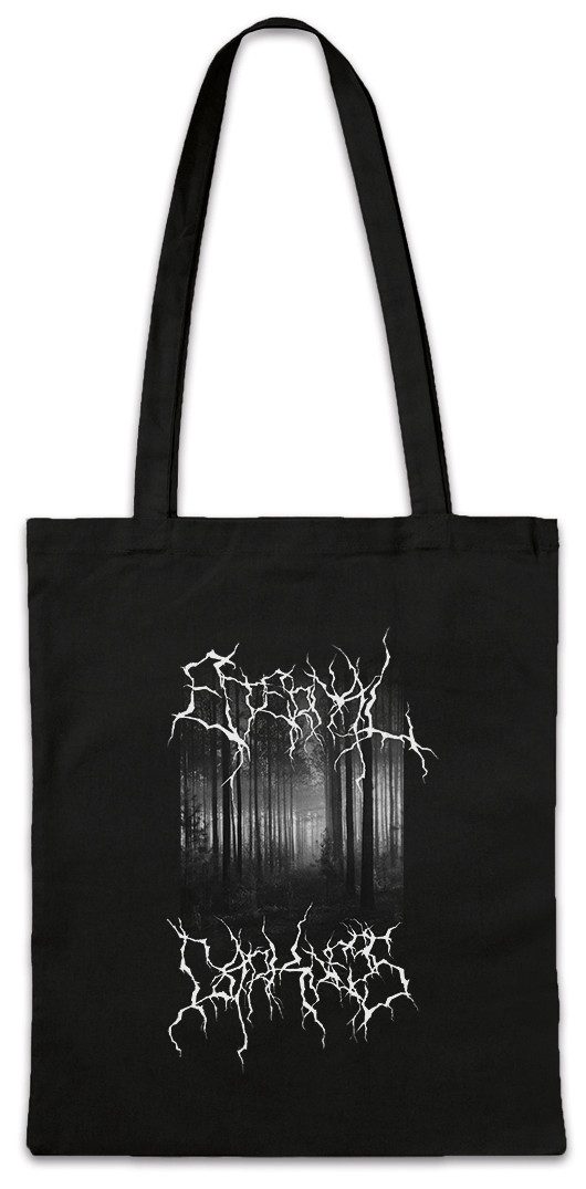 Beuteltasche Eternal Darkness Blackmetal Forest Stofftasche Black Norwegian True