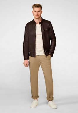 RICANO Lederjacke Andre Hochwertiges Lamm-Nappa-Leder