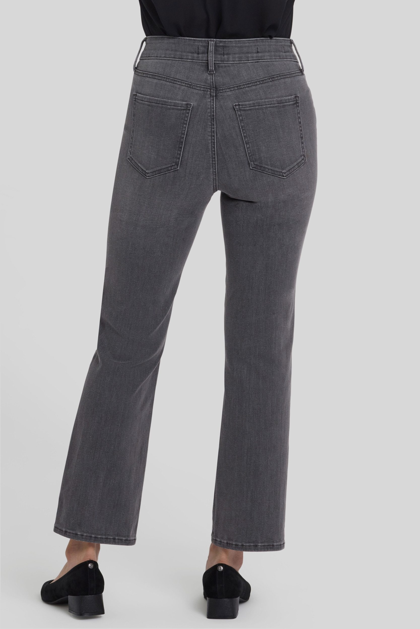 NYDJ Straight-Jeans Higher Rise Marilyn Ankle