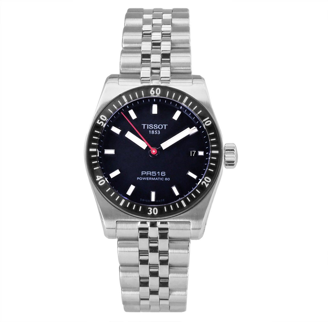 Tissot Automatikuhr Swiss Made Herren Uhr 38 mm Ø T1494071105100 Powermatic 80 Neu, 80 Std. Gangreserve