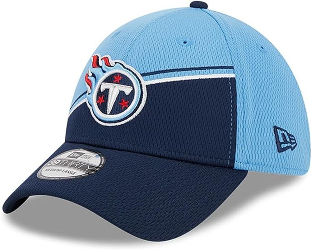 New Era Baseball Cap NFL TENNESSEE TITANS 2023 Sideline CW 39THIRTY Stretch Fit Cap | Baseball Caps