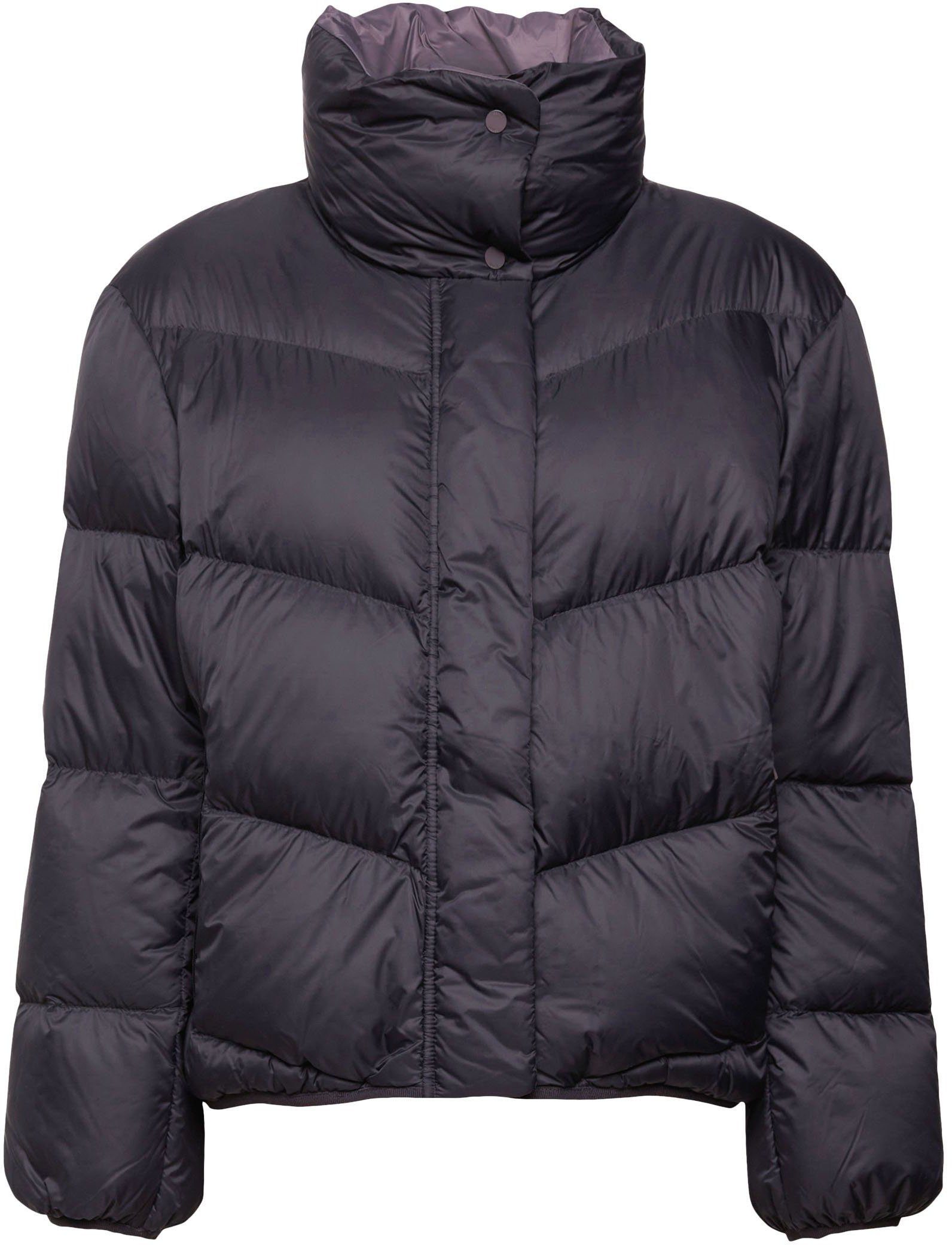 Esprit Steppjacke mit Stehkragen Black