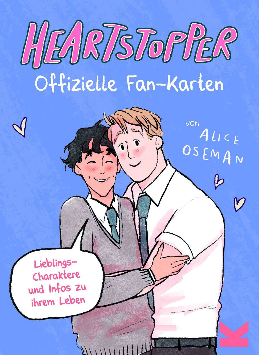 Comic Heartstopper Offizielle Fan-Karten Alice Oseman