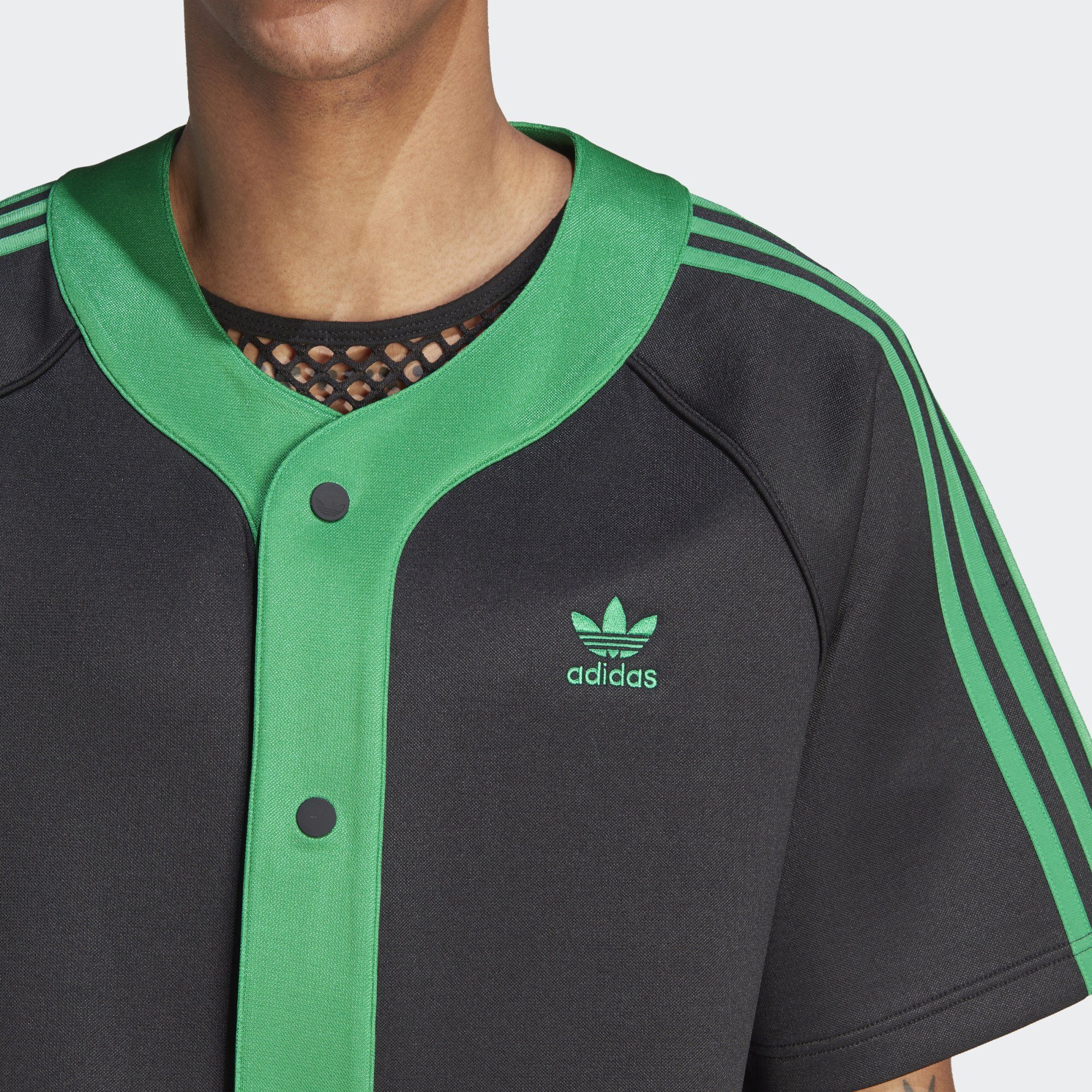 Black adidas / Green Originals T-Shirt