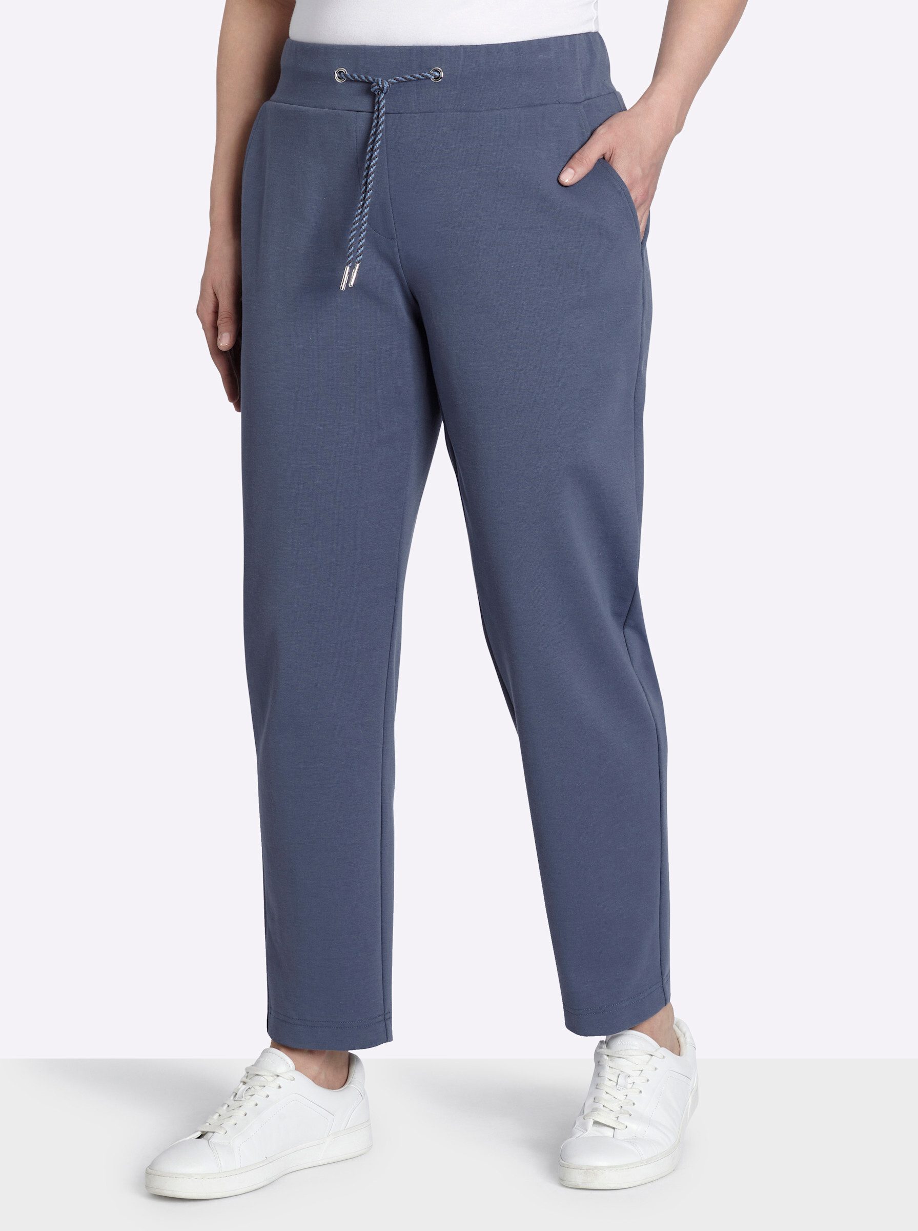 Sheego Jerseyhose Schlupfhose normal