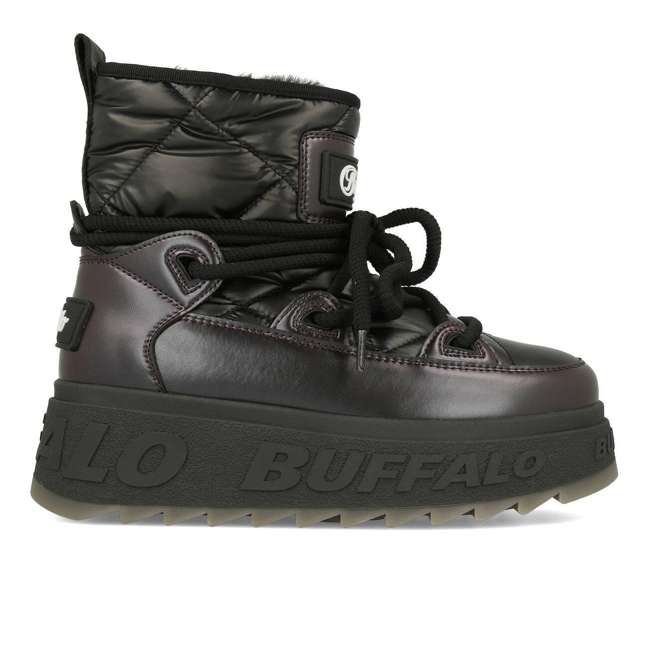 Buffalo Buffalo Eliza Snow Boot Vegan Nappa Black Chelseaboots günstig online kaufen