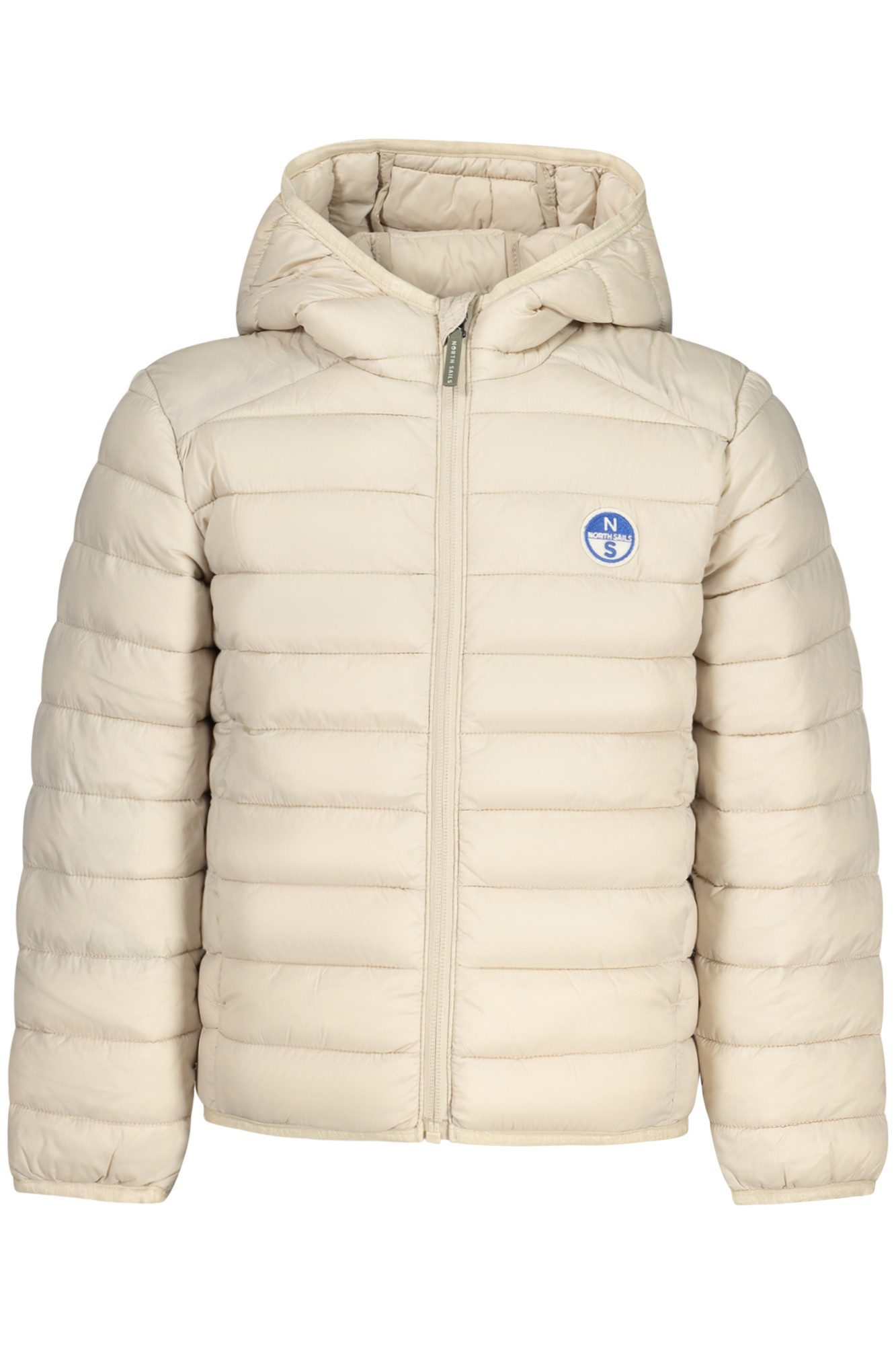 North Sails Outdoorjacke Stylische beige Kinderjacke mit Kapuze – Wasserabweisend & nachhalti