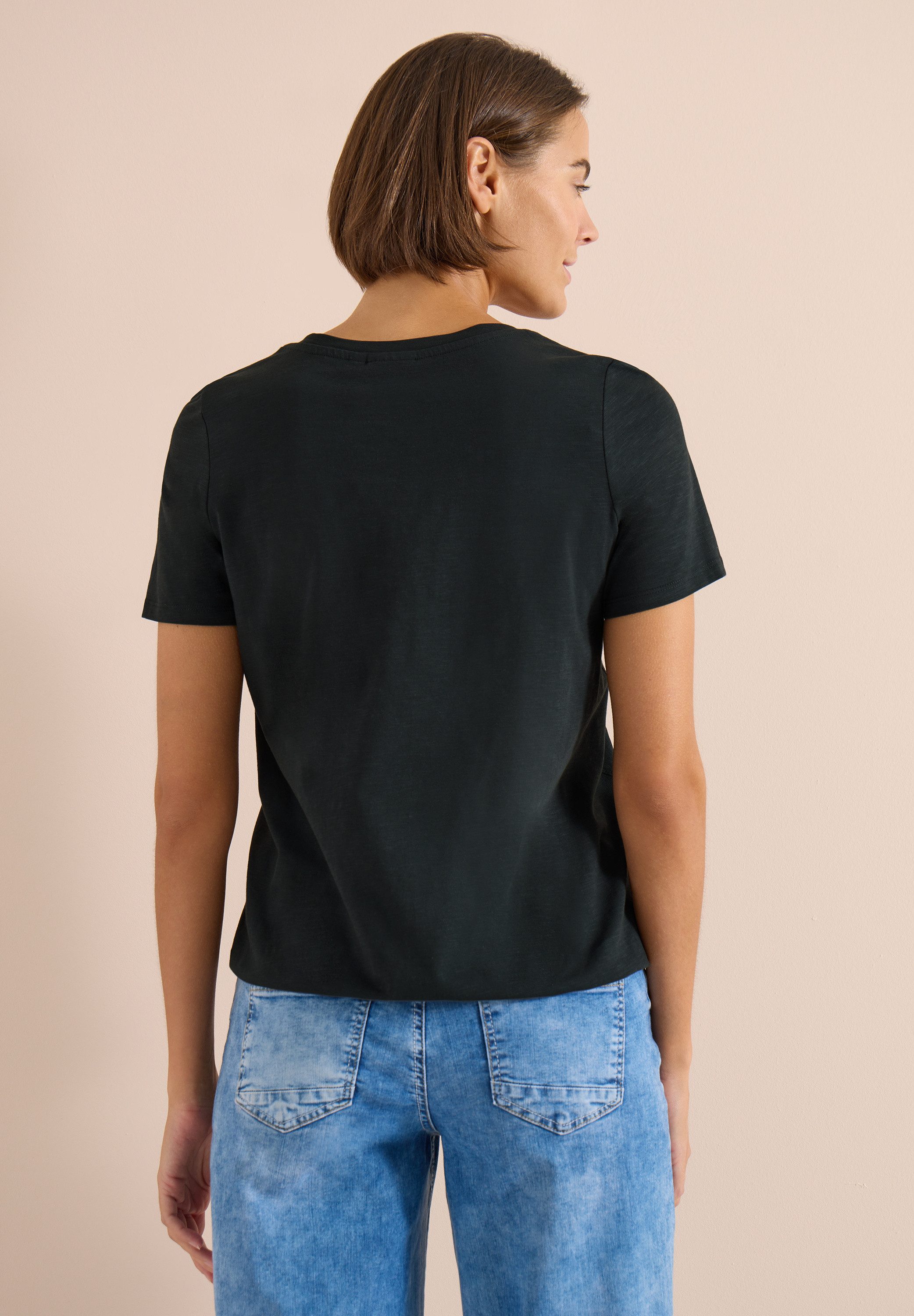 CECIL Tunikashirt aus reiner Baumwolle