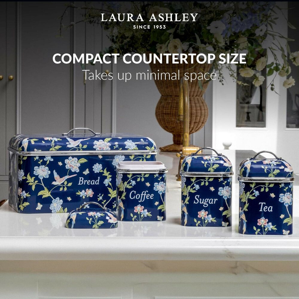 VQ Zuckerstreuer VQ Laura Ashley Tee-, Kaffee- und Zucker Vorratsdosen 3er Set mit Elve, (1-tlg)
