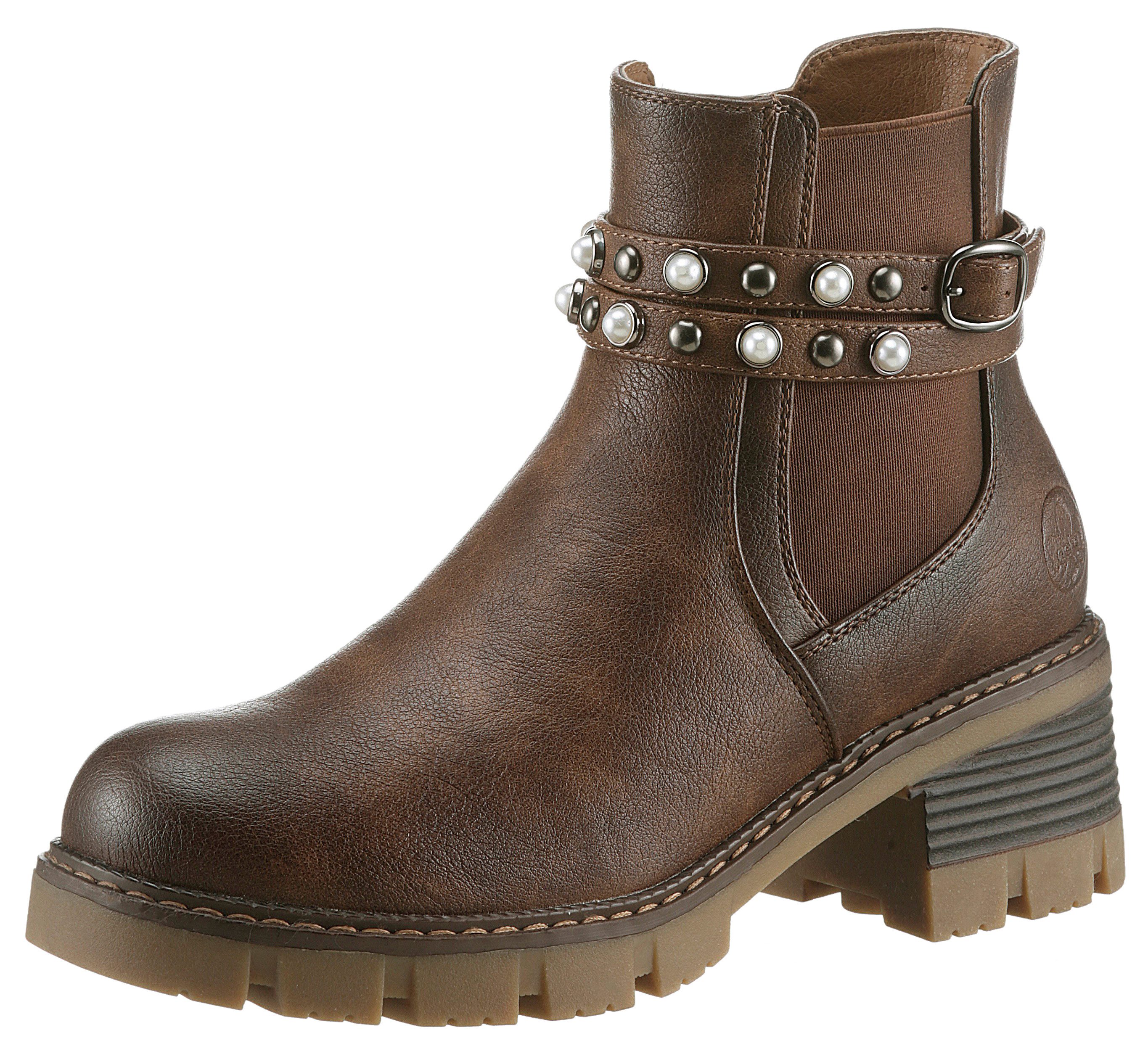 Rieker Winterstiefelette, Winterboots, Chelseaboots mit praktischem günstig online kaufen