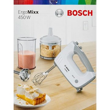 BOSCH Handmixer Bosch Standmixer BOSCH Weiß 450 W, 450 W