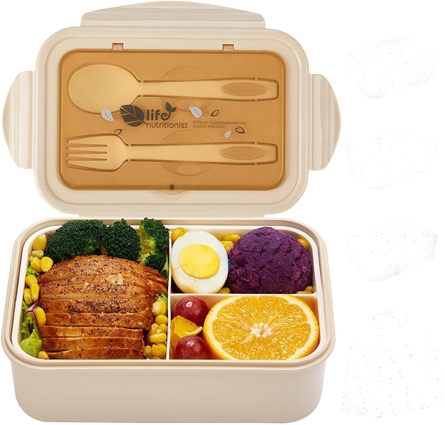 khaki Lunchbox,Lunchpaket für Jormftte Erwachsene Erwachsene,luftdichte Lunchbox Lunchbox für