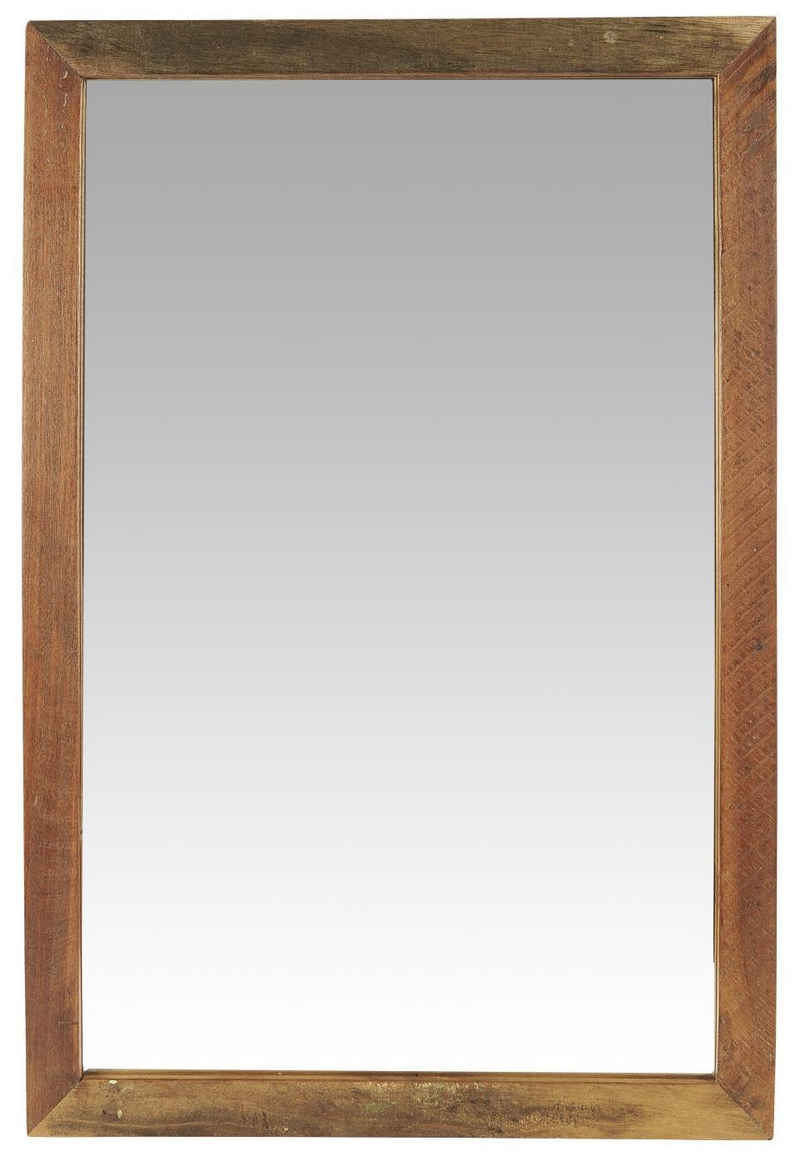 Ib Laursen Wandspiegel Spiegel Unika Holzrahmen, 40 x 60 cm