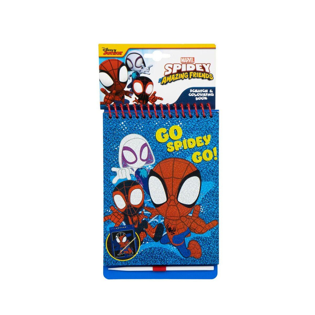 Spiderman Kreativset Spiderman Kratz- & Malset – Go Spidey Kreativspaß