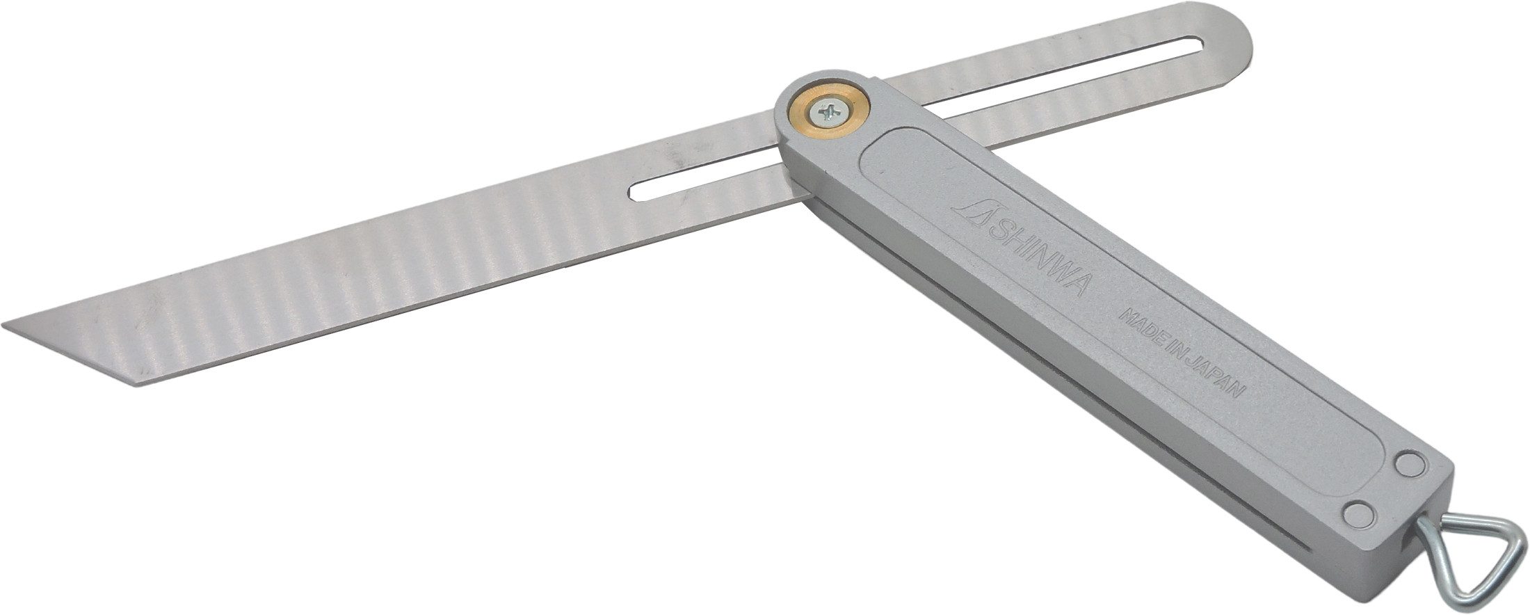 FAMEX Zimmermannswinkel 33919 Zimmerer-Schmiege 20 cm, (Konturenmesser, 1-St), Winkelmesser, Made in Japan
