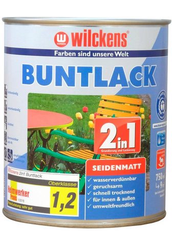 Wilckens Farben Lack »2in1 Buntlack seidenmatt« umwelt...