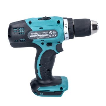 Makita Säulenbohrmaschine DDF 453 RF1 Akku Bohrschrauber 18 V 42 Nm + 1x Akku 3,0 Ah + Ladegerä