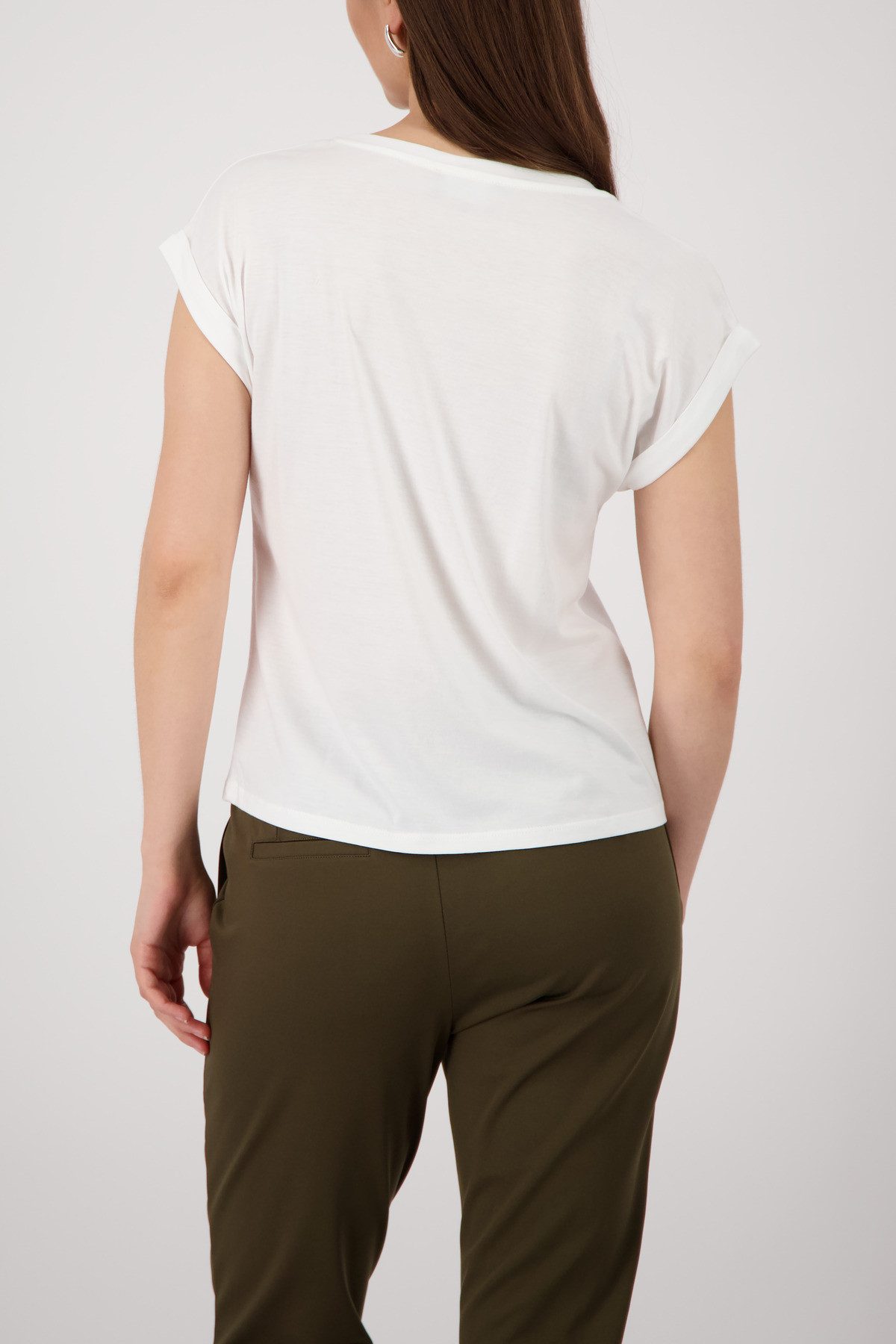 Monari T-Shirt Shirt Tropics Regular fit mit Print