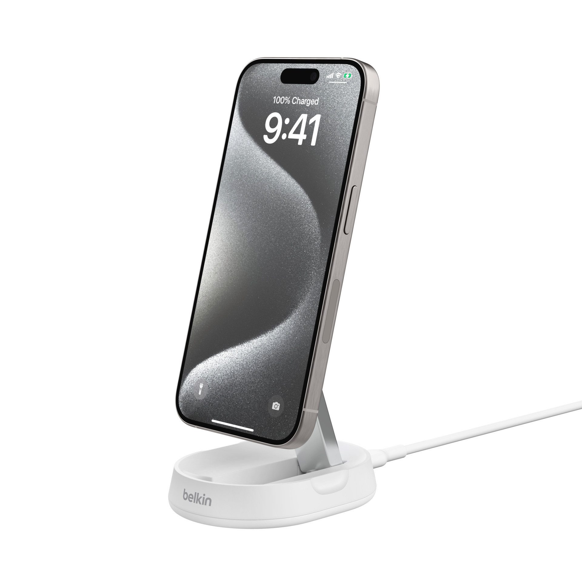 Belkin BOOST CHARGE PRO Qi2 15W magnetische Ladestation Wireless Charger (iPhone 16/15/14/13/12)