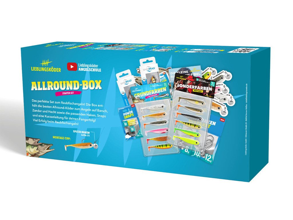 Lieblingsköder Kunstköder Lieblingsköder Zielfischboxen - Starter-Sets, (Zielfischbox, 1-St. Einsteiger-Set), Universell einsetzbar